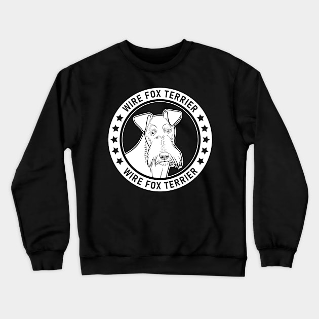 Wire Fox Terrier Fan Gift Crewneck Sweatshirt by millersye